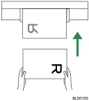 Illustration of the original orientation setting