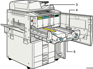 Main unit illustration numbered callout illustration