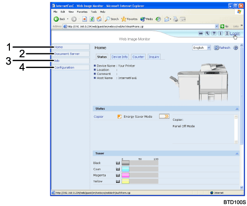 numbered callout illustration