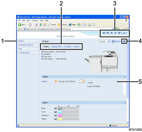 numbered callout illustration