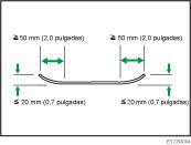 Ilustración de originales con ondulación