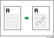Ilustración de marca de agua