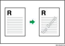 Ilustración de marca de agua