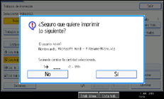 Ilustración de la pantalla panel de mandos