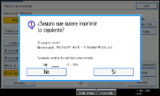 Ilustración de la pantalla panel de mandos