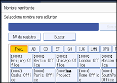 Ilustración de la pantalla panel de mandos