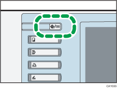 Illustration de la touche Compteur/Outils utilisateur