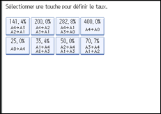 Illustration de l'écran du panneau de commande