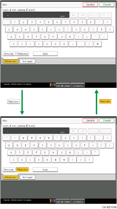 Il·lustració de les tecles