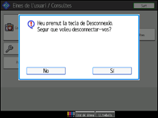 Il·lustració de pantalla del tauler d'operacions