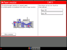 Il·lustració de pantalla del tauler d'operacions