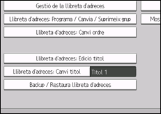 il·lustració de la pantalla del panell de control