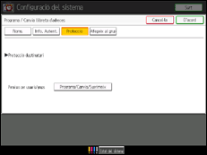 Il·lustració de pantalla del tauler d'operacions