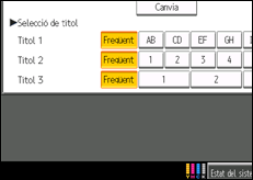 Il·lustració de pantalla del tauler d'operacions
