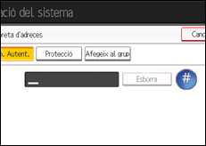 Il·lustració de pantalla del tauler d'operacions