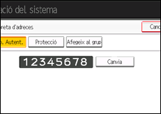 Il·lustració de pantalla del tauler d'operacions