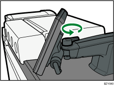 Illustration af betjeningspanel