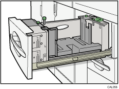 Illustration af elevatorkassette