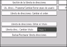 ilustración de la pantalla del panel de operaciones
