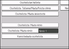 Kuva käyttöpaneelin näytöstä