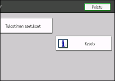 Käyttöpaneelin näytön kuvaus
