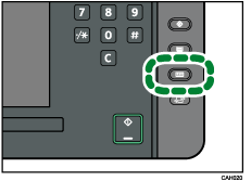 Illustration de la touche Compteur.
