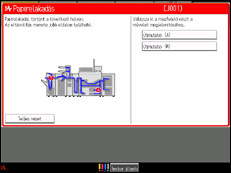 A kezelőpanel ismertetése