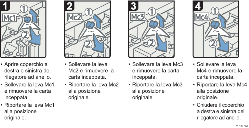 Illustrazione della procedura operativa.