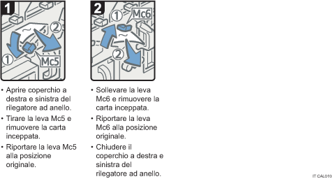 Illustrazione della procedura operativa.