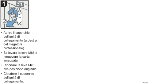 Illustrazione della procedura operativa.