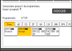 Illustrazione schermata pannello di controllo