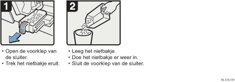 Schermafbeelding bedieningsprocedure