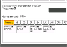 Schermafbeelding bedieningspaneel