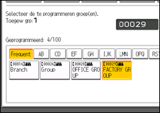 Schermafbeelding bedieningspaneel