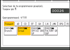 Schermafbeelding bedieningspaneel
