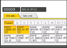 Schermafbeelding bedieningspaneel