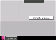 Schermafbeelding bedieningspaneel