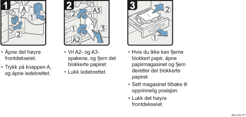 Illustrasjon av operasjonsprosedyren