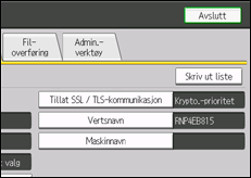illustrasjon av skjermpanel