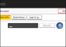 Illustrasjon av brukerpanel