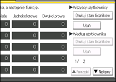Ilustracja ekranu panela operacyjnego