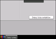 Ilustracja ekranu panela operacyjnego