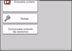 Ilustracja ekranu panela operacyjnego