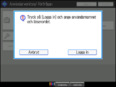 Bild av anv&auml;ndarpanelens sk&auml;rm