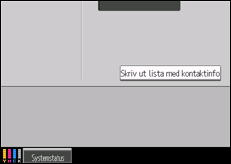 Bild av användarpanelens skärm