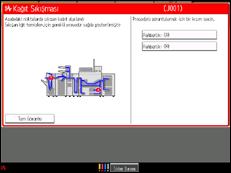 İşlem paneli ekran çizimi