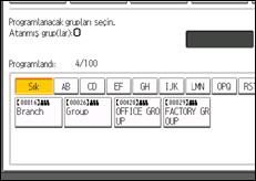 İşlem paneli ekran çizimi