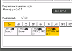 İşlem paneli ekran çizimi