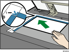 Exposure glass illustration numbered callout illustration
