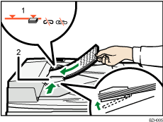 ADF illustration numbered callout illustration